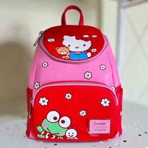 Loungefly Sanrio Hello Kitty & Friends Color Block Mini Backpack